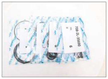 PC200-8 RING SERVICE KIT SEAL PUMP CARBON